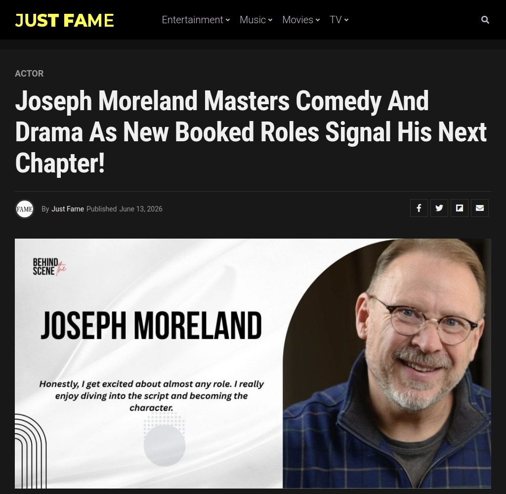 Joseph Moreland press feature three